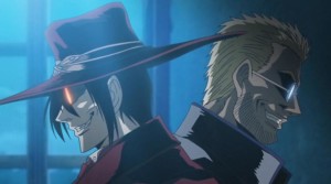 Villains vs Antagonists: A field guide - http://vlnresearch.com/villains-vs-antagonists - Alucard and Alexander Anderson Hellsing image