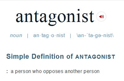 Villains vs Antagonists: A field guide - https://vlnresearch.com/villains-vs-antagonists - antagonist definition merriam webster