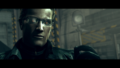 Albert Wesker Resident Evil 5 shades on red eyes