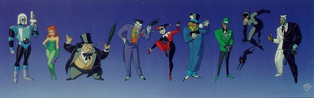 Batman the animated series villains