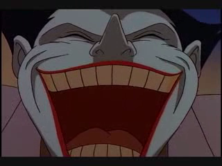 Joker Batman Animated Series big laugh
