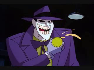 Joker Batman Animated Series flower