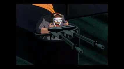 Joker Batman Animated Series machine gun