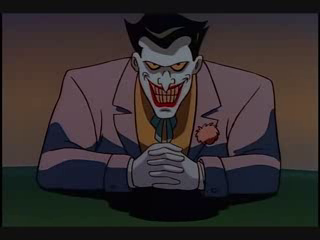 Joker Batman Animated Series scheming
