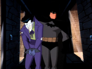 batman catches Joker batman the animated series