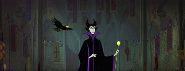 Sleeping Beauty - Maleficent - crow comes