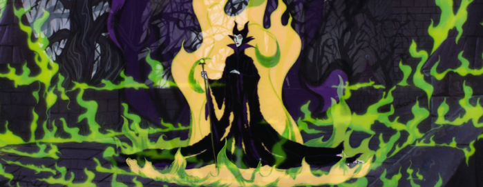 Sleeping Beauty - Maleficent - fire and thorns