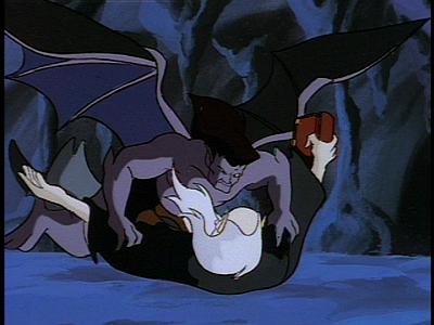 Disney Gargoyles - Long Way To Morning - goliath tackles archmage
