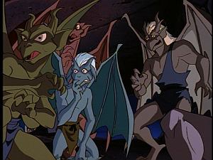 Disney Gargoyles - City of Stone part 1 - demona's clan afraid of her