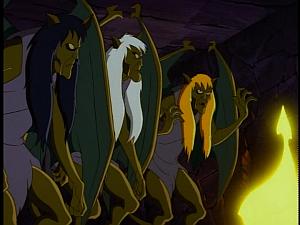 Disney Gargoyles - City of Stone part 2 - hag weird sisters