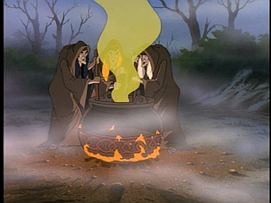 Disney Gargoyles - City of Stone part 3 - weird sisters crones