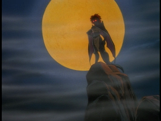 Disney Gargoyles - City of Stone part 4 - demona in front of moon