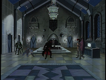 Disney Gargoyles - City of Stone part 4 - macbeth vs demona in great hall