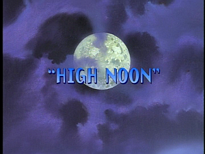 Disney Gargoyles - High Noon - title