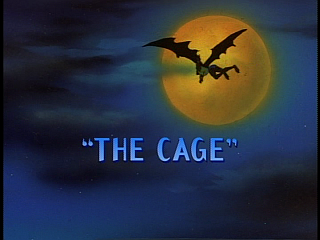 Disney Gargoyles - The Cage - title