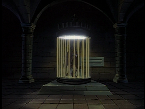 Disney Gargoyles - The Price - hudson in cage