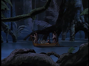 Disney Gargoyles - The Green - jungle river