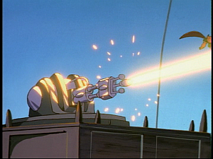Disney Gargoyles - Bushido - auto laser cannon