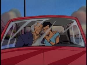 Disney Gargoyles - Cloud Fathers - peter and beth maza in truck