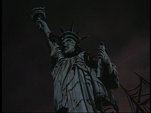 Disney Gargoyles - Future Tense - statue of liberty