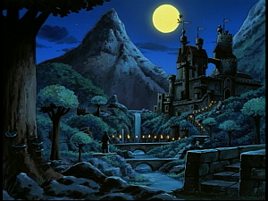 Disney Gargoyles - The Gathering - avalon castle