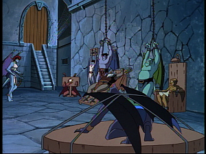 Disney Gargoyles - The Reckoning - clan captured