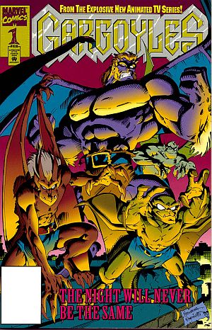 gargoyles marvel comics - issue 1 - cover