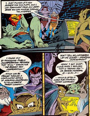 gargoyles marvel comics - issue 1 - lexington computer