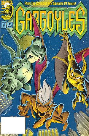 gargoyles marvel comics - issue 2 - cover