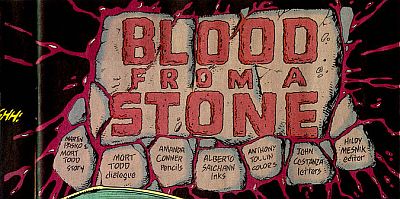 gargoyles marvel comics - issue 4 Blood from a Stone - blood