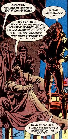 gargoyles marvel comics - issue 4 Blood from a Stone - elisa investigates