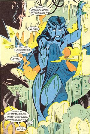 gargoyles marvel comics - issue 5 venus in stone - venus phobos