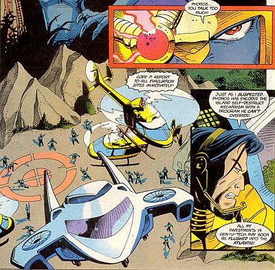 gargoyles marvel comics - issue 6 venus rising - evac