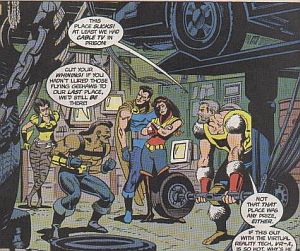 gargoyles marvel comics - issue 8 Terror in Times Square - pack mechanics