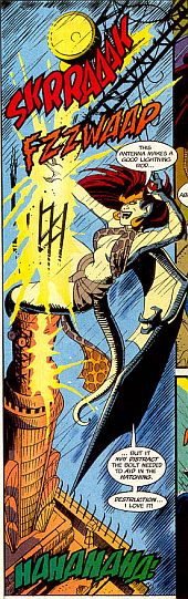 gargoyles marvel comics - issue 9 The Egg and I - demona antena