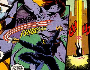 gargoyles marvel comics - issue 9 The Egg and I - ninja attack