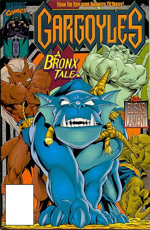 gargoyles marvel comics - issue 11 into the future - cover